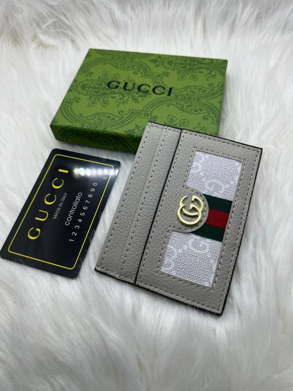 Gucci Inspired Card Holder & Wallet Collection (Master Copy) - Multi-Design GG Monogram & Quilted Leather | D-E43 – Image 7