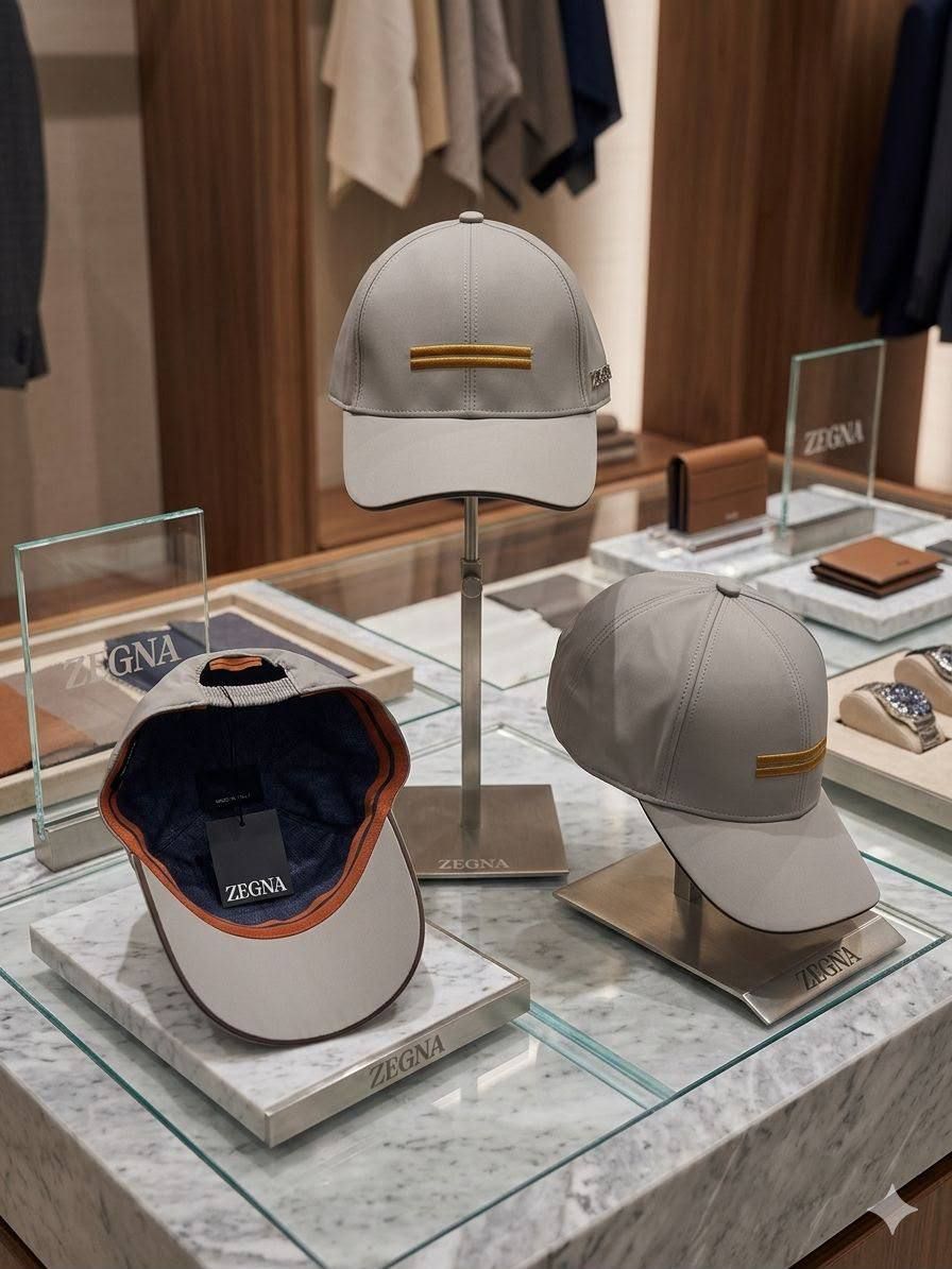 كاب "Zegna" الفاخر – الأناقة العصرية بأعلى جودة (كوبي ون) | D-A47 – Image 2