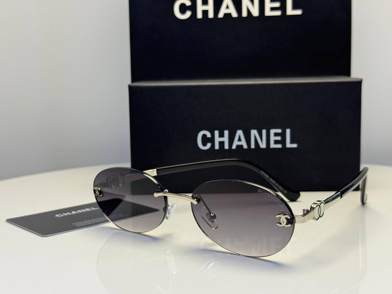 Chanel Rimless Sunglasses Copy One | Premium Quality & Fast Delivery UAE 🇦🇪 | D-E45 – Image 3