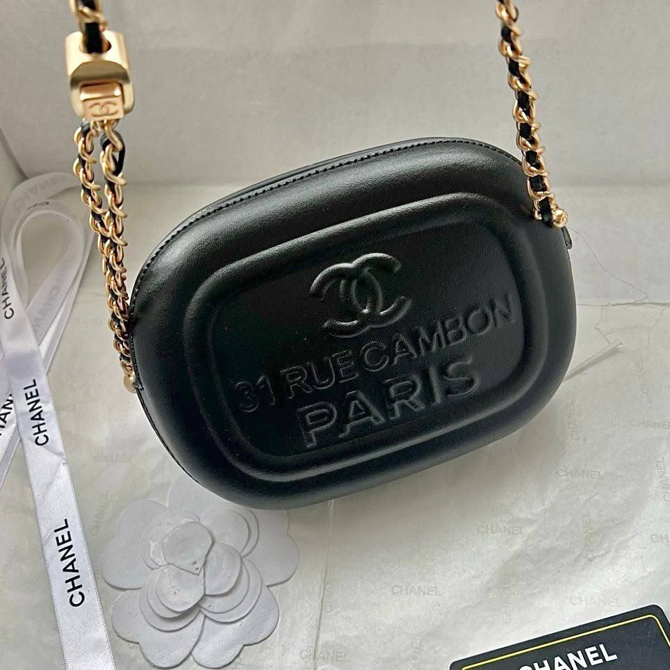 Chanel Mini Oval Crossbody Bag "31 Rue Cambon" - Premium High Quality | D-E16 – Image 3