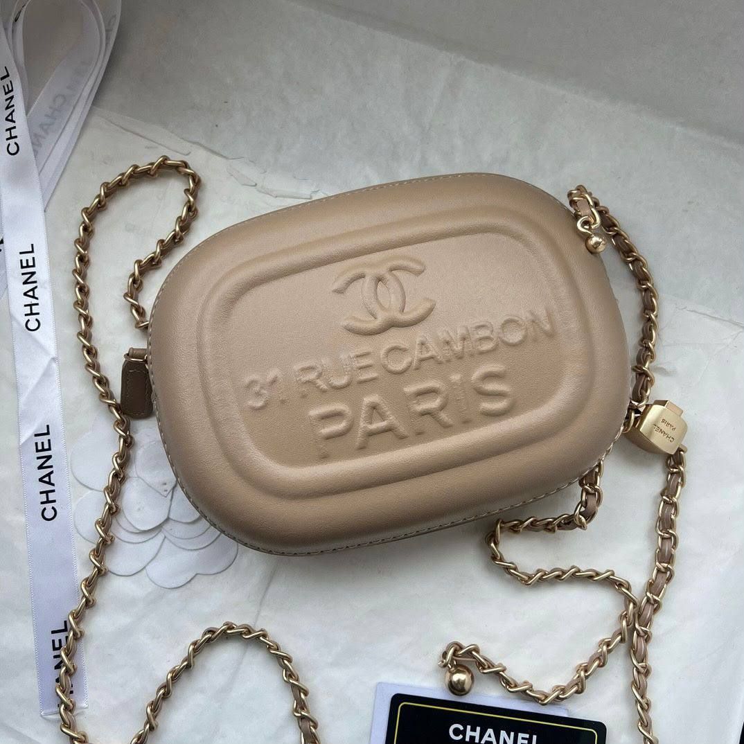 Chanel Mini Oval Crossbody Bag "31 Rue Cambon" - Premium High Quality | D-E16 – Image 6