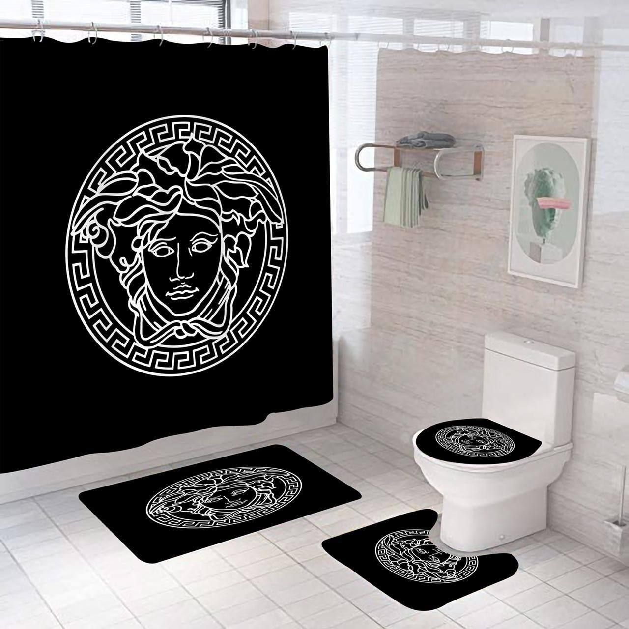 Premium 4-Piece Matching Bathroom Set – Luxury Designer Styling & Comfort | D-E49 – Image 8
