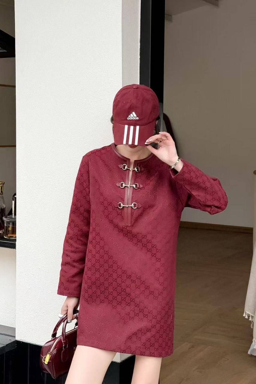 فستان "Gucci" الأيقوني الفاخر – عراقة التصميم بجودة (كوبي ون) | D-A47 – Image 9