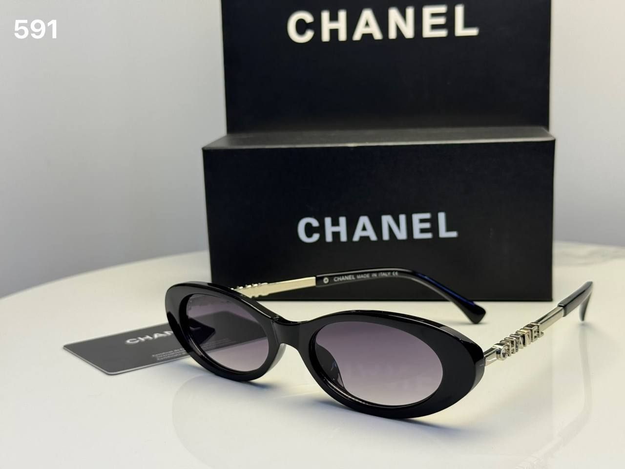 Chanel Sunglasses (Copy One) – Premium UV Protection & Iconic Designer Style in the UAE | D-E45 – Image 19