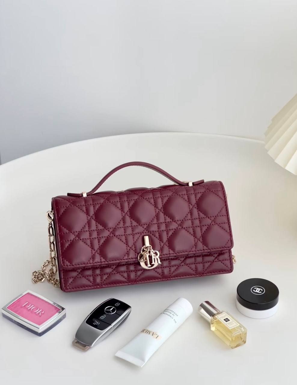 Chic "Lady Dior Elongated" Quilted Chain Crossbody Bag – Available in All Colors | D-E19 – Image 17