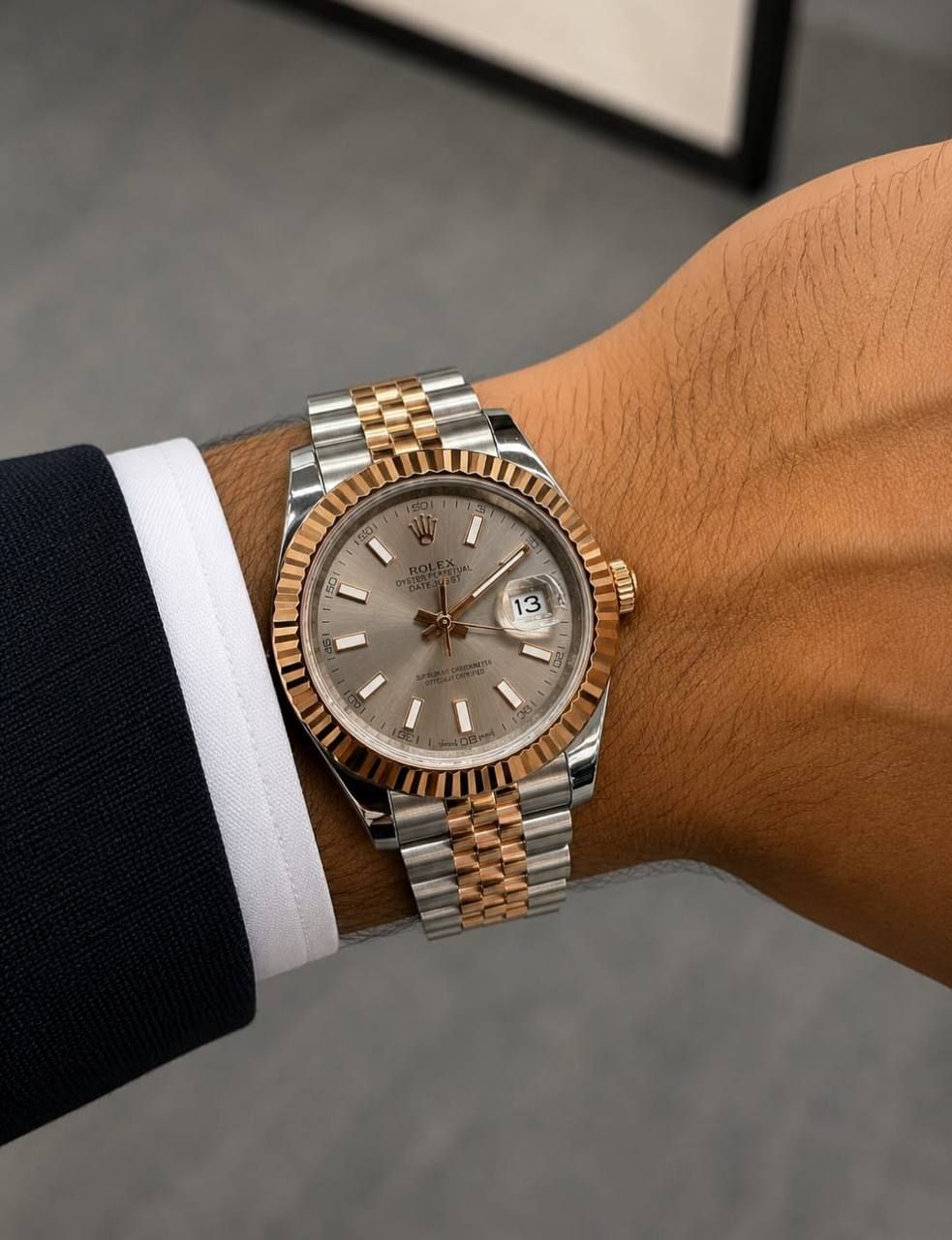 Classic Datejust Luxury Watch – Rolex-Inspired Premium Edition (Copy 1) with Mega Color Selection | D-E01 – Image 18