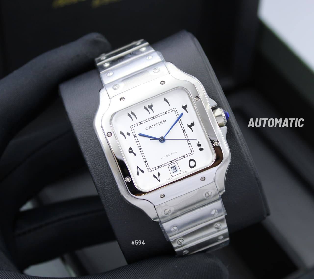 Classic Cartier Santos Inspired Watch – Executive Luxury (High Master Quality) | D-E03 – Image 4