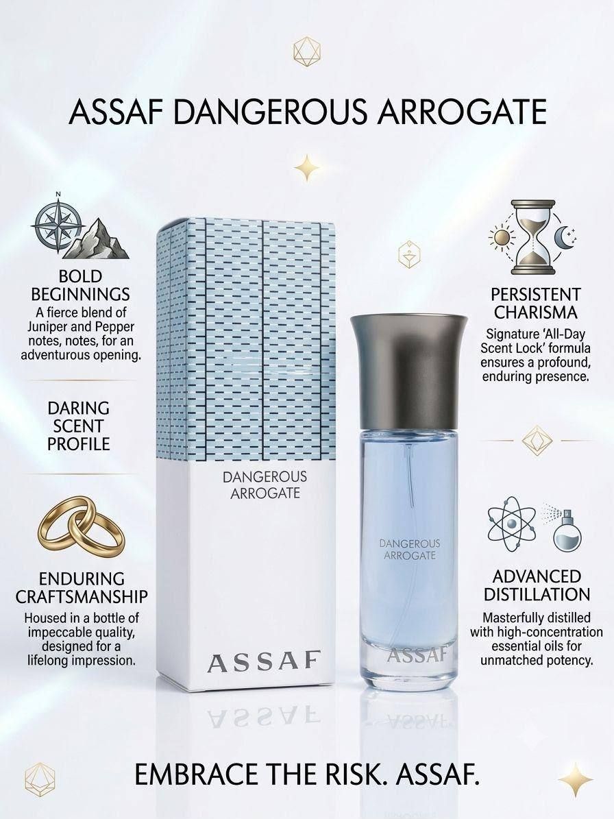 Assaf "Wild Colt" Perfume (200ml) – The Ultimate Signature of Luxury & Elegance | D-E41 – Image 7