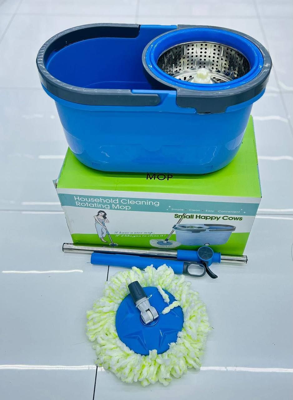 Smart Self-Wring Floor Mop and Bucket Cleaning System UAE | D-E49 – Image 2