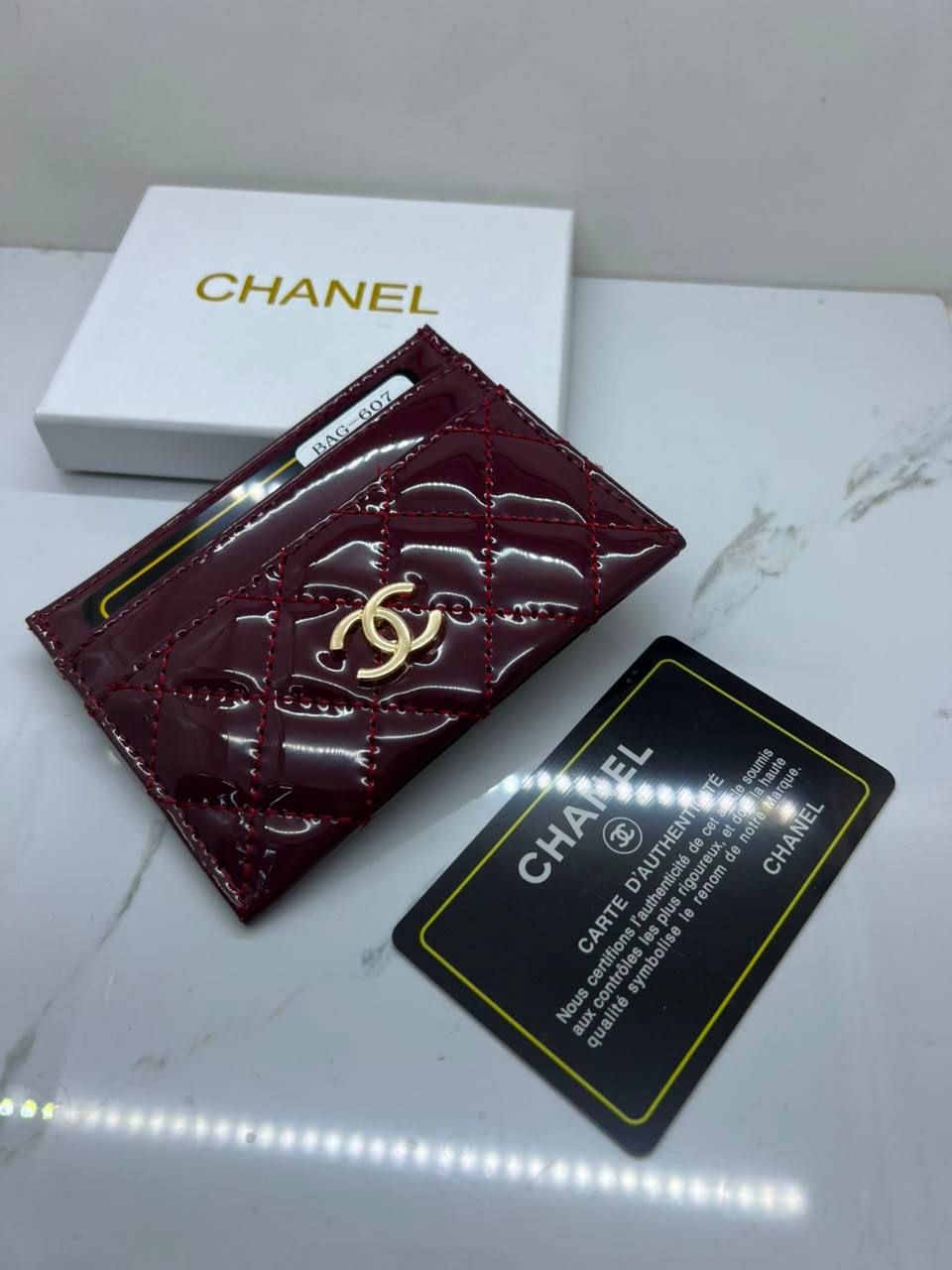 Chanel Inspired Quilted Wallet Collection (Master Copy) - Multi-Color Luxury Leather Wallets | D-E43 – Image 9
