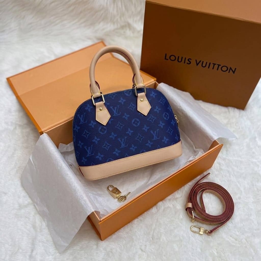 Classic "Louis Vuitton Alma BB" Handbag with Shoulder Strap – Available in All Colors | D-E14 – Image 1