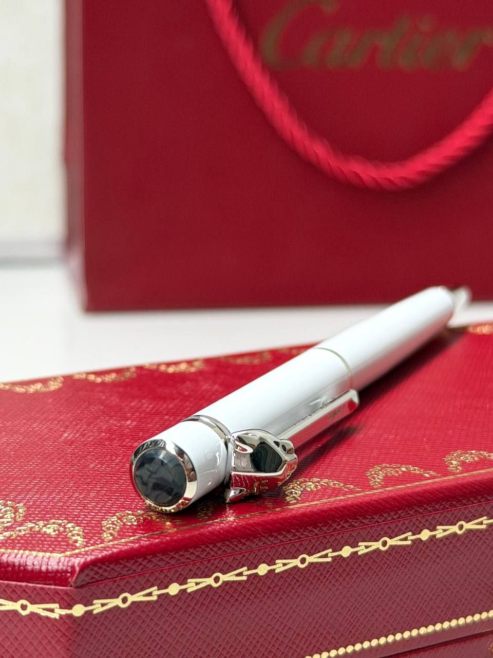 Cartier White Super Master Luxury Pen | Elegance & Style | UAE | D-E56 – Image 3