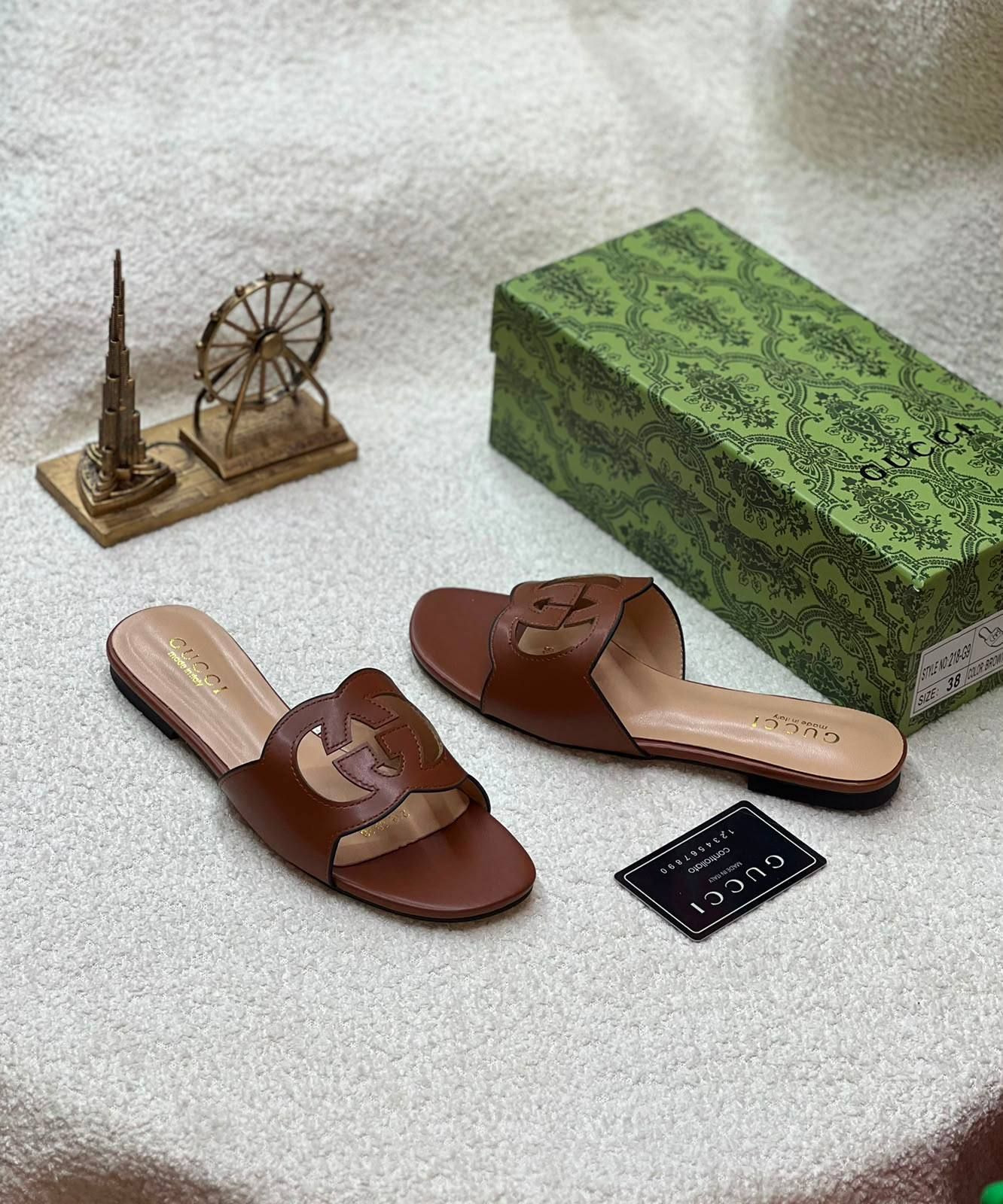 حذاء باليرينا نسائي راقٍ من GUCCI – فخامة كلاسيكية وجودة هاي إند (High-End) | D-A46 – Image 3