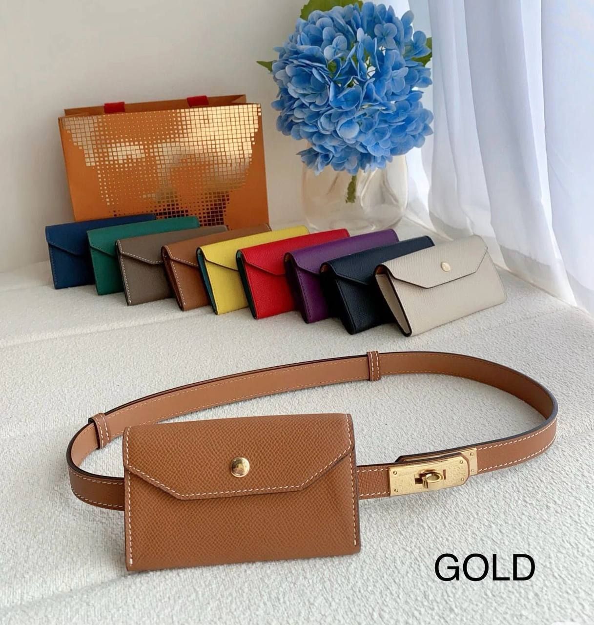Luxury Belt with Attached Mini Wallet (Copy One) – Innovative Designer Accessory for the UAE | D-E44 – Image 4