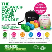 BALAVIC® Family Game Night Bundle — Bocce Set + Playbook + Digital Bonuses – Image 1