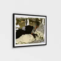 THE KINGDOM ABOVE — Afrofuturist African Queen & Panther Wall Art – Image 2
