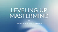 Leveling Up Mastermind – Image 1