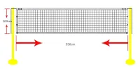Volleyball training net  – Image 19