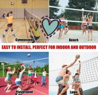 Volleyball training net  – Image 13