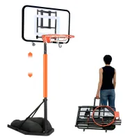 Basketball Movable Wheel Hoop Stand – Image 4