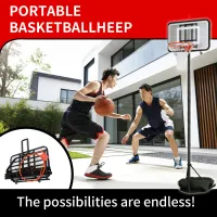 Basketball Movable Wheel Hoop Stand – Image 2