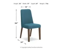 Lyncott Dining Table and 4 Chairs – Image 4
