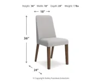 Lyncott Dining Table and 4 Chairs – Image 4