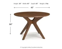 Lyncott Dining Table and 4 Chairs – Image 3