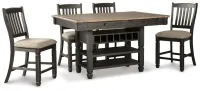 Tyler Creek Counter Height Dining Table 5 pieces – Image 2