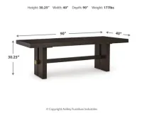 Burkhaus Dining Table and 4 Chairs – Image 4