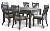 Tyler Creek Dining Table and 6 Chairs – Image 2