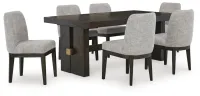 Burkhaus Dining Table and 6 Chairs – Image 2