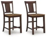 Rylandeen Counter Height Dining Table and 8 Barstools – Image 3