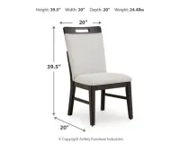 Neymorton Dining Table and 10 Chairs – Image 5