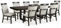 Neymorton Dining Table and 10 Chairs – Image 1