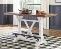 Valebeck Counter Height Dining Table and 2 Barstools – Image 2
