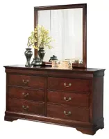Alisdair Queen Sleigh Bed with Mirrored Dresser, Chest and Nightstand – Image 3
