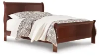 Alisdair Queen Sleigh Bed with Mirrored Dresser, Chest and Nightstand – Image 2