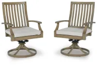Rainier Ranch Swivel Chair w/Cushion (2/CN) – Image 2