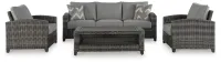 Oasis Court Sofa/Chairs/Table Set (4/CN) – Image 4