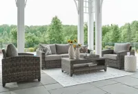 Oasis Court Sofa/Chairs/Table Set (4/CN) – Image 2