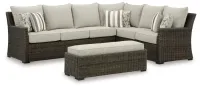 Brook Ranch Sofa SEC/Bench w/CUSH (3/CN) – Image 2