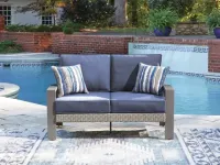 Half Moon Beach Loveseat w/Cushion – Image 1