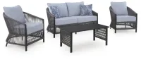 Bridges Beach Love/Chairs/Table Set (4/CN) – Image 2