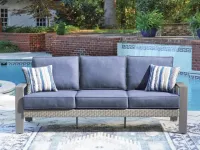 Half Moon Beach Sofa with Cushion – Image 2