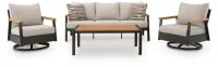Carmel Highlands Sofa/Chairs/Table Set (4/CN) – Image 3