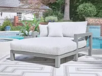 Hurley Park Chaise Lounge with Cushion – Image 1