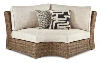 Beachcroft Curved Corner Chair w/Cushion – Image 2