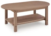 Grover Beach Oval Cocktail Table – Image 2