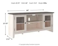 Dorrinson LG TV Stand w/Fireplace Option  – Image 3